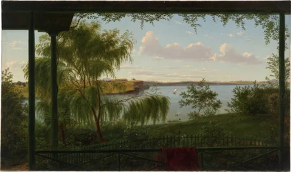 From the Verandah of Purrumbete